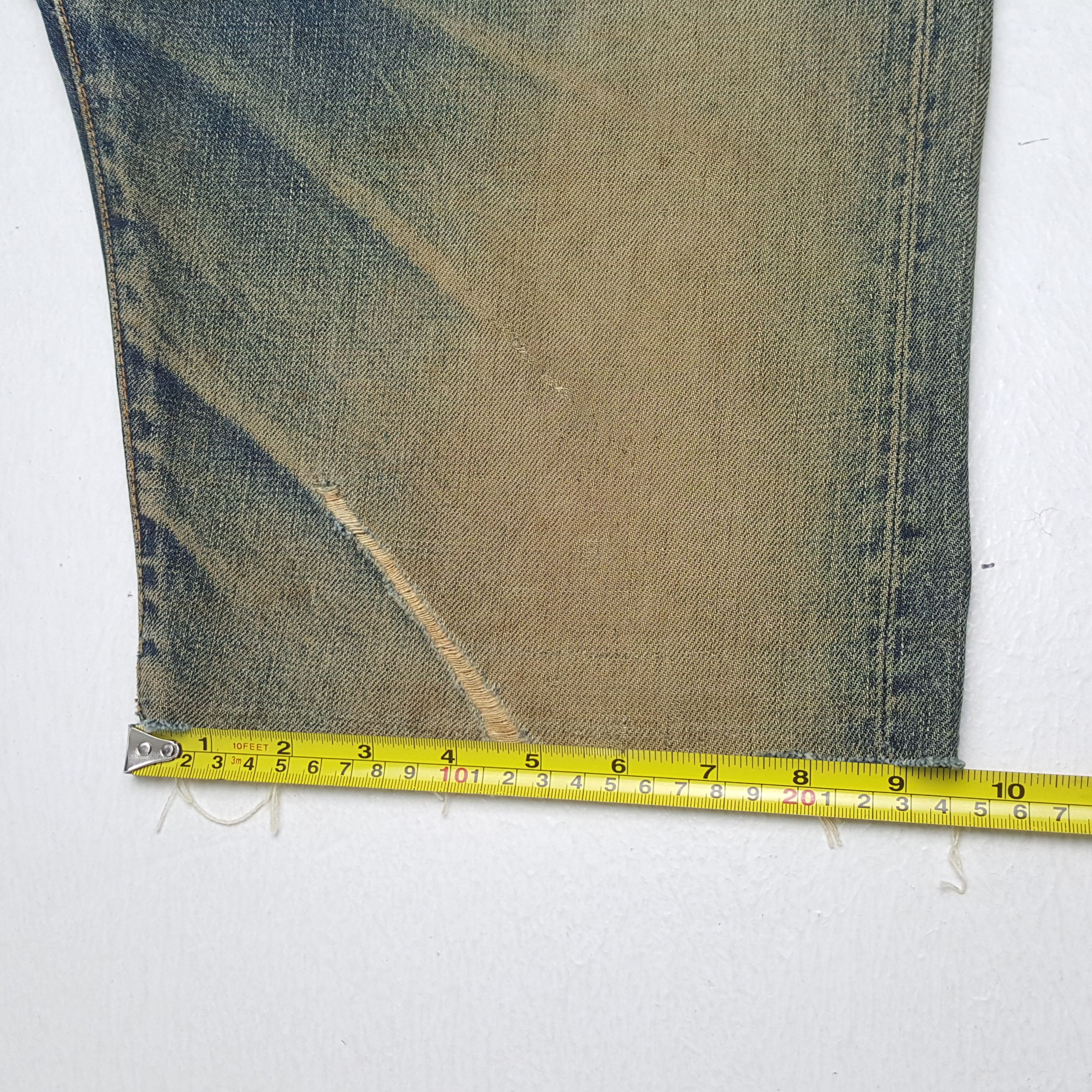 Japanese Brand × Vintage EVIS Japanese Brand Custom Daicock Short Jeans Size US 31 - 8 Thumbnail