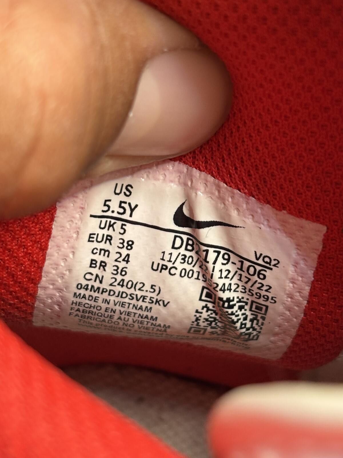 Nike Nike dunk high championship white red GS Size US 5.5 / EU 38 - 6 Thumbnail