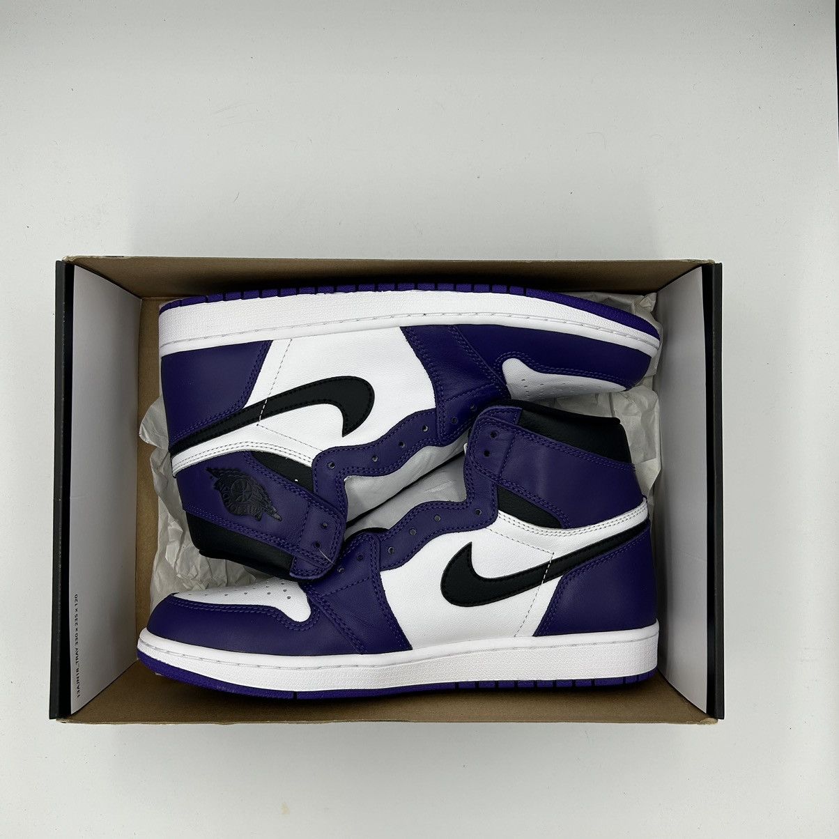 Size US Air Jordan Retro OG High Court Purple
