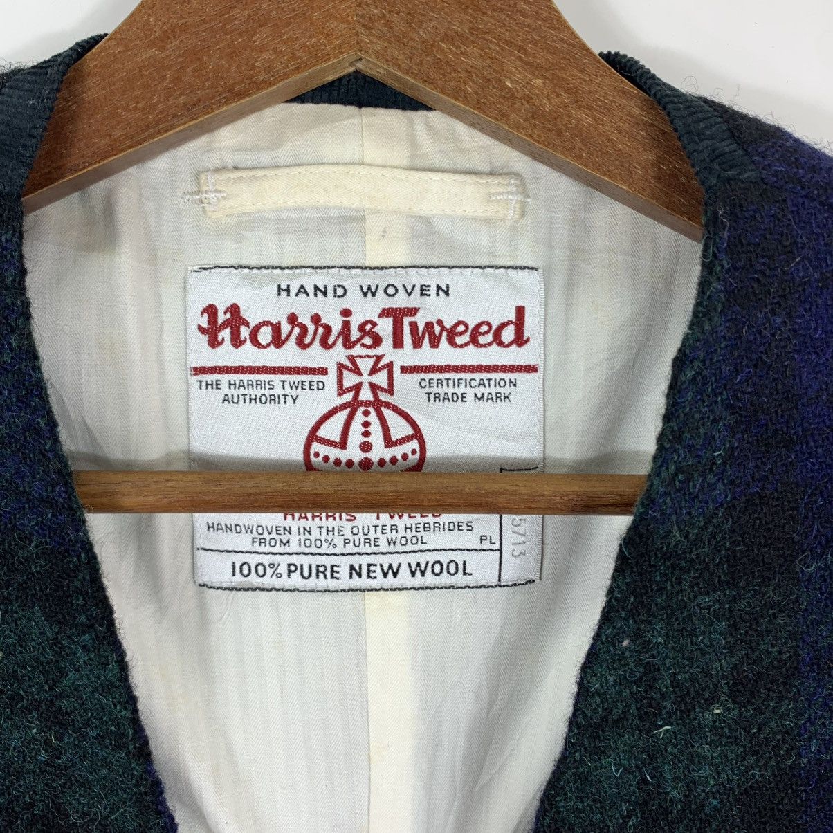 Beams Plus × Harris Tweed VINTAGE BEAMS HARRIS TWEED WOOL VEST Size US L / EU 52-54 / 3 - 8 Thumbnail