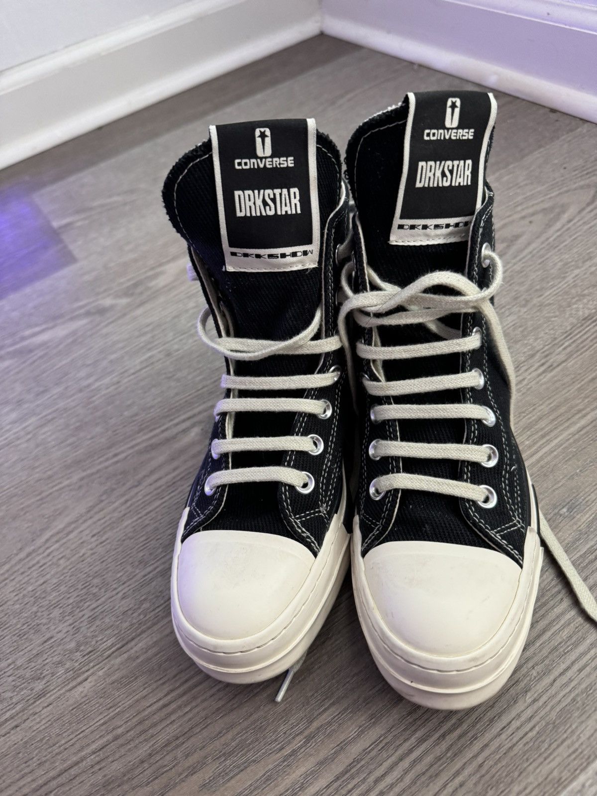 Converse Rick Owens Drkshdw Rick Owen s DRKSHDW x CONVERSE Grailed
