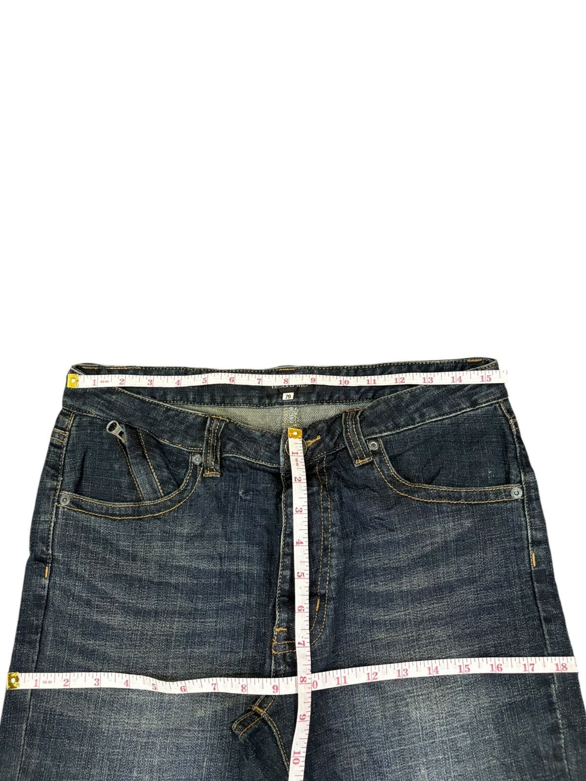 Japanese Brand Vintage Japanese Brand Faded Wash Jeans Size US 31 - 10 Thumbnail