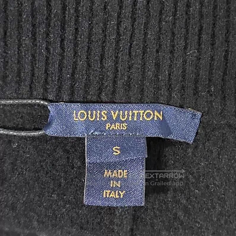 Louis Vuitton Black Striped Patterned Knit Jogger Pants. Size US 32 / EU 48 - 6 Thumbnail