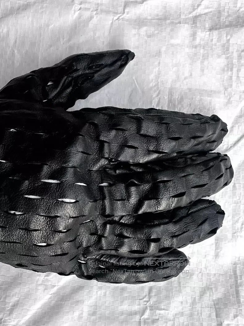 Carol Christian Poell Carol Christian Poell Size 46 Radium full-finger gloves Size ONE SIZE - 5 Thumbnail