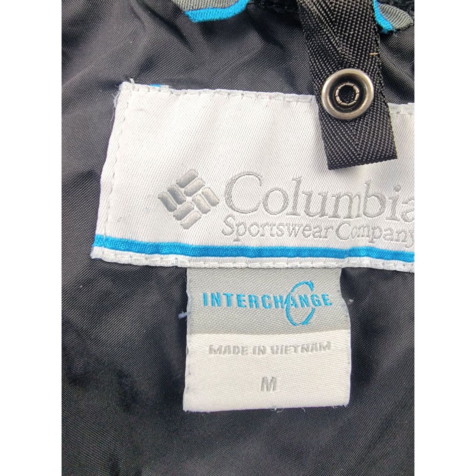Vintage Columbia Interchange Coat Mens M Black Gray Removable Hood 3-in-1 Jacket Winter Outdoor Outdoor Walking Hiking Long Sleeve Full Zip Size US M / EU 48-50 / 2 - 4 Thumbnail