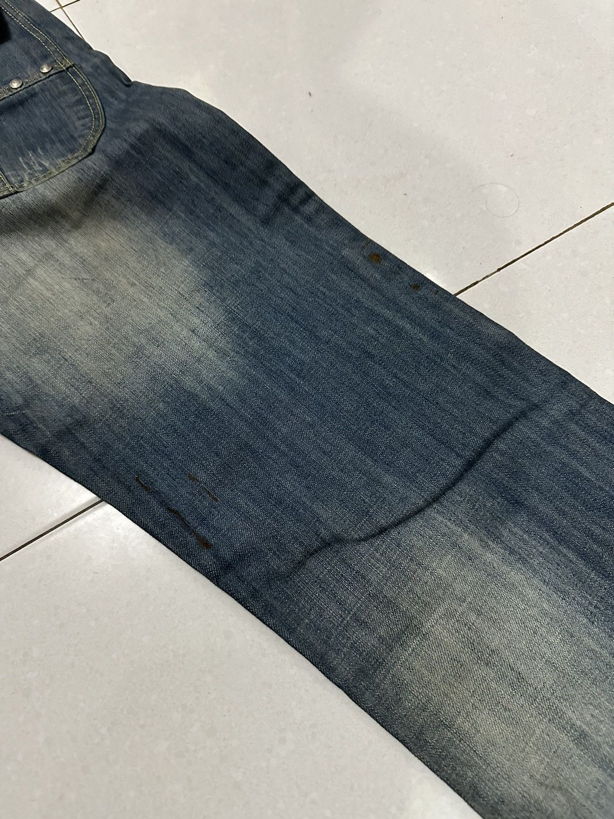 Armani VTG All ARMANI Collection Distressed Denim Size US 31 - 8 Thumbnail