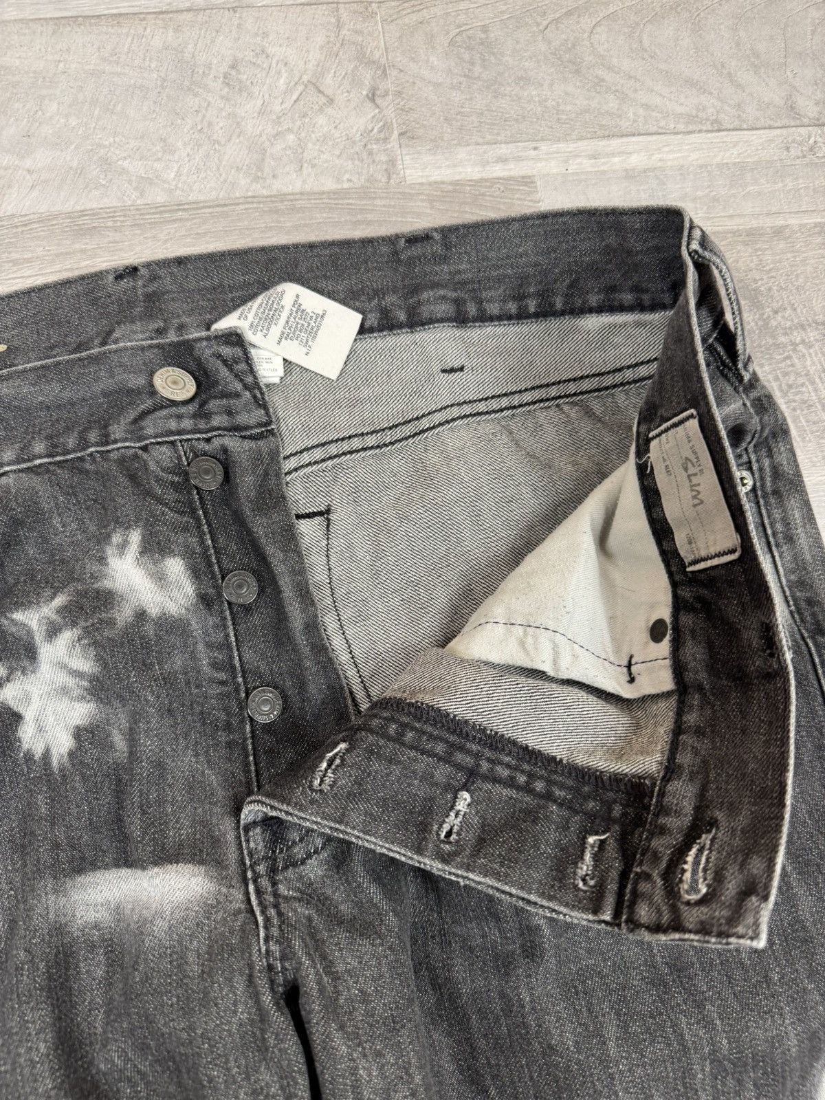 Denim & Supply Ralph Lauren Ralph Lauren Denim Supply Washed Slim Denim Jeans Size US 36 / EU 52 - 10 Thumbnail