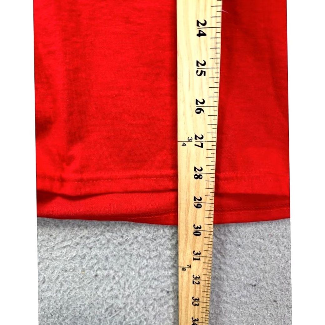 Vintage Columbia T-Shirt Mens Adult Medium Red Short Sleeve Crew Neck Outdoor Breathable Solid Hunting Fishing NEW Size US M / EU 48-50 / 2 - 7 Thumbnail