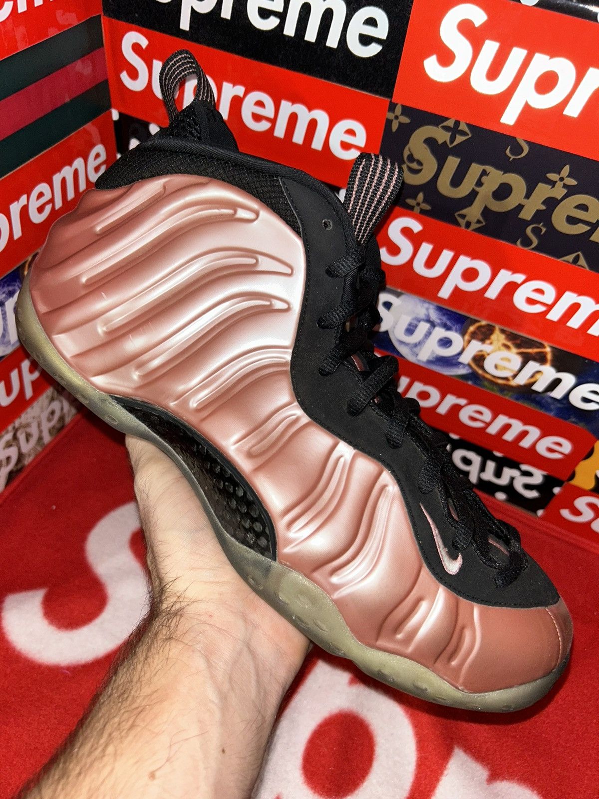 Nike Nike Air Foamposite One Rust Pink 314996-602 size 12 Size US 12 / EU 45 - 8 Thumbnail