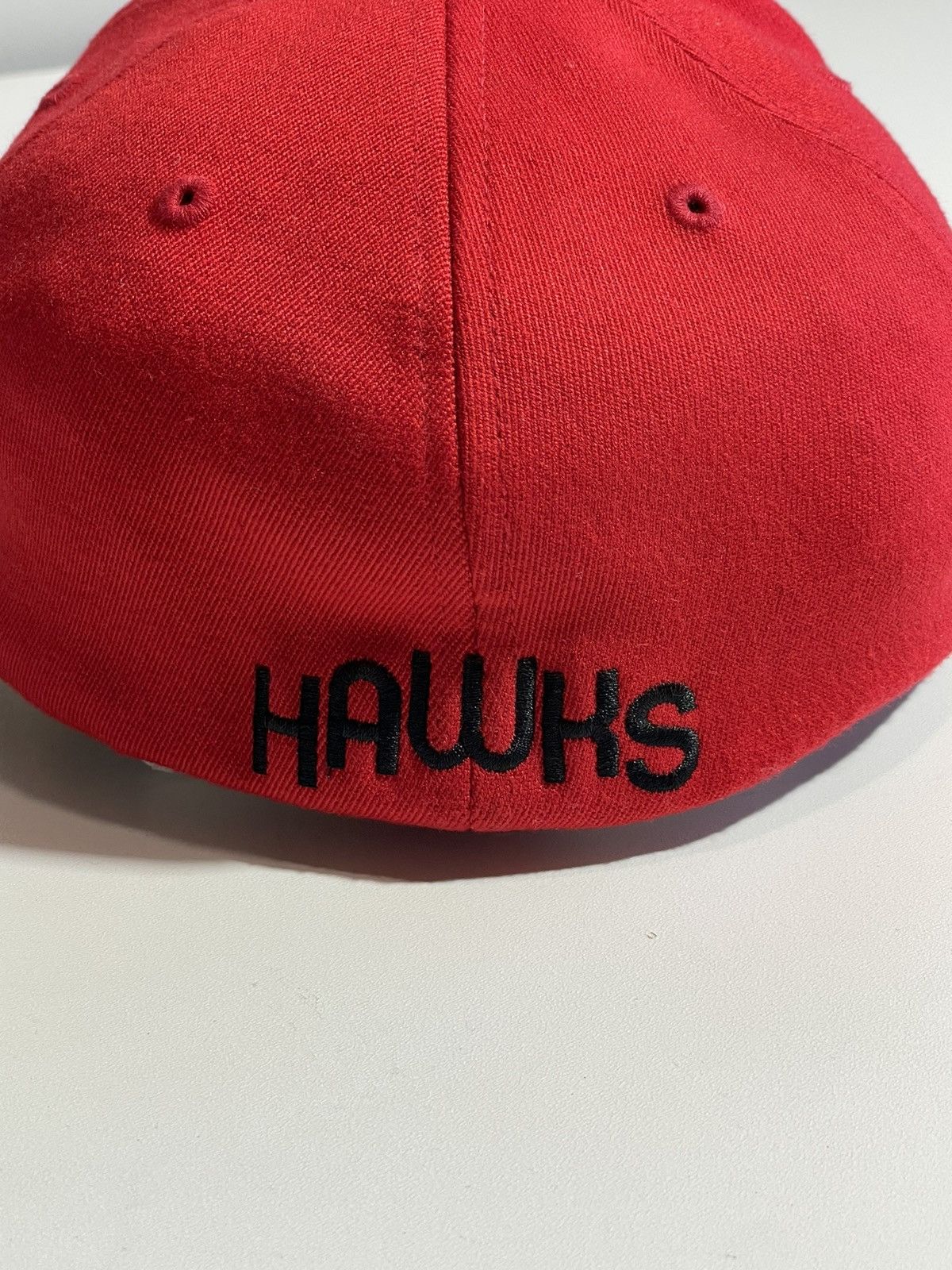 Nike × Vintage Atlanta Hawks Nike Vintage Y2k Streetwear 5 Panel Wool Cap Size 42 - 5 Thumbnail