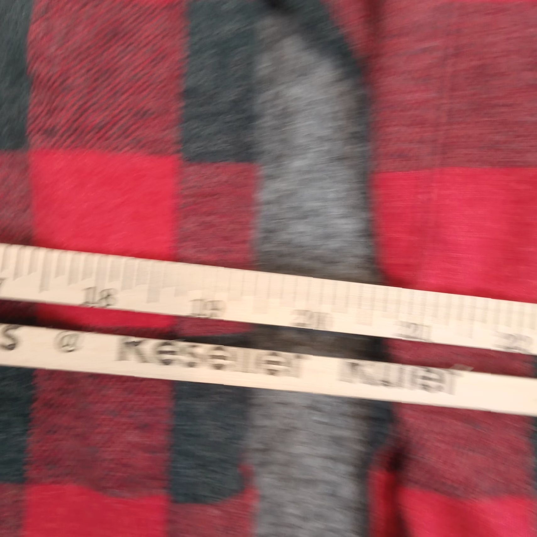 Madewell Madewell Flannel Shirt Womens XS Red Black Buffalo Plaid Long Sleeve Oversized Size XS / US 0-2 / IT 36-38 - 4 Thumbnail
