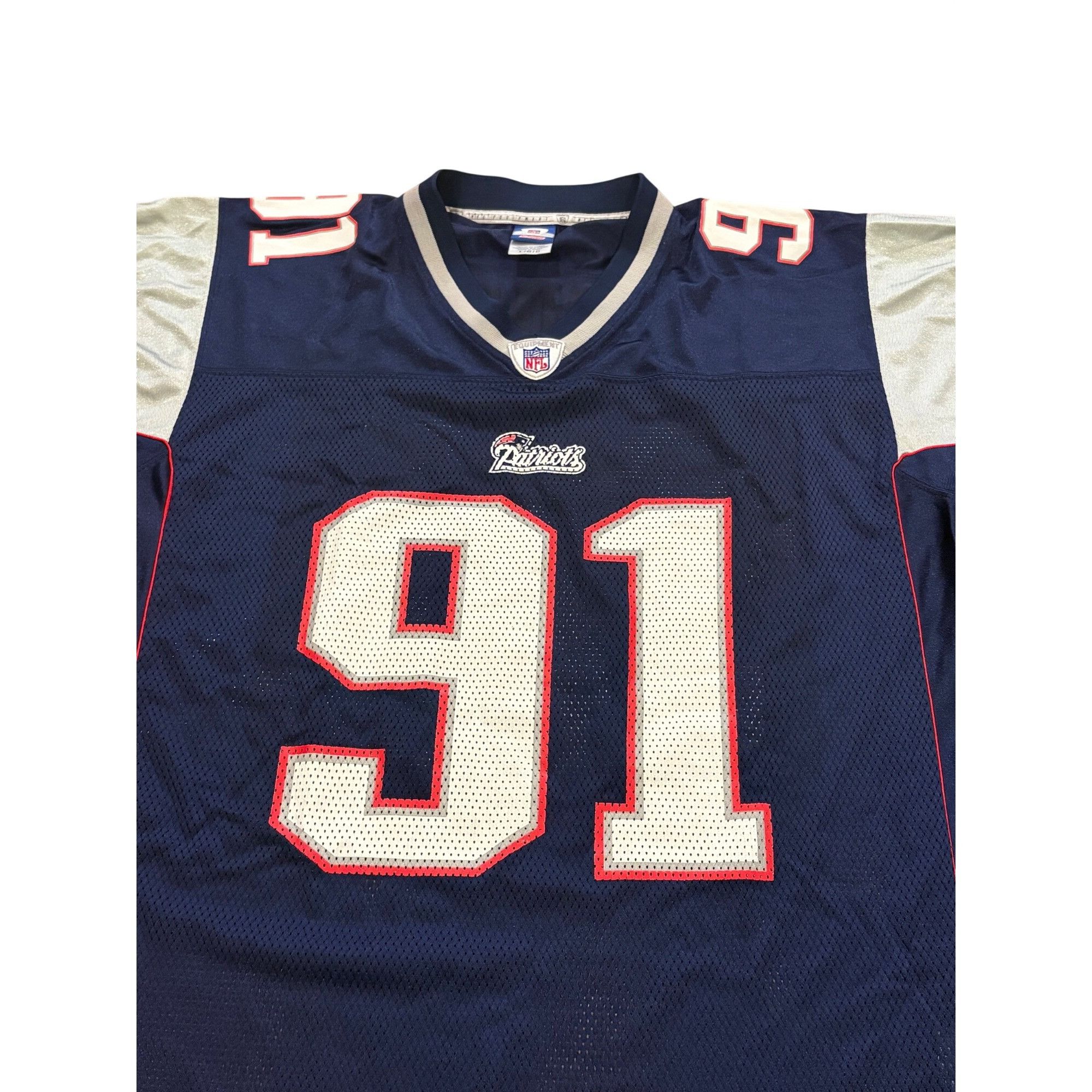 Reebok Rare Reebok New England Patriots Bobby Hamilton #91 NFL Foot Size US L / EU 52-54 / 3 - 5 Thumbnail