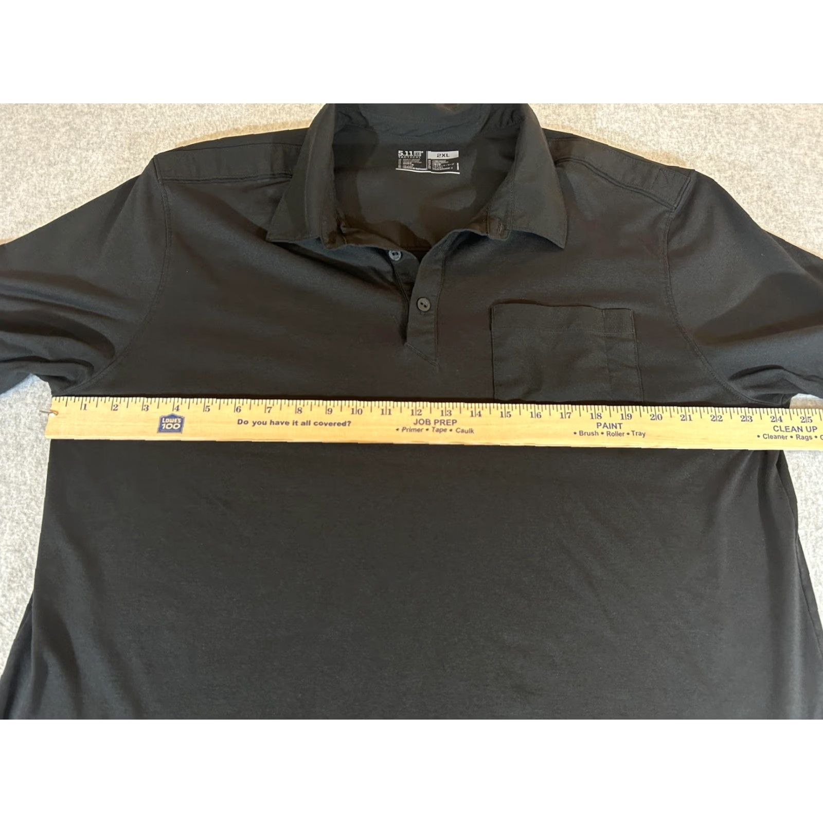 Vintage 5.11 Tactical Polo Shirt Mens 2XL Black Short Sleeve Pocket Performance Stretch Polo Shirt Mens 2XL Black Short Sleeve Pocket Size US XXL / EU 58 / 5 - 3 Thumbnail