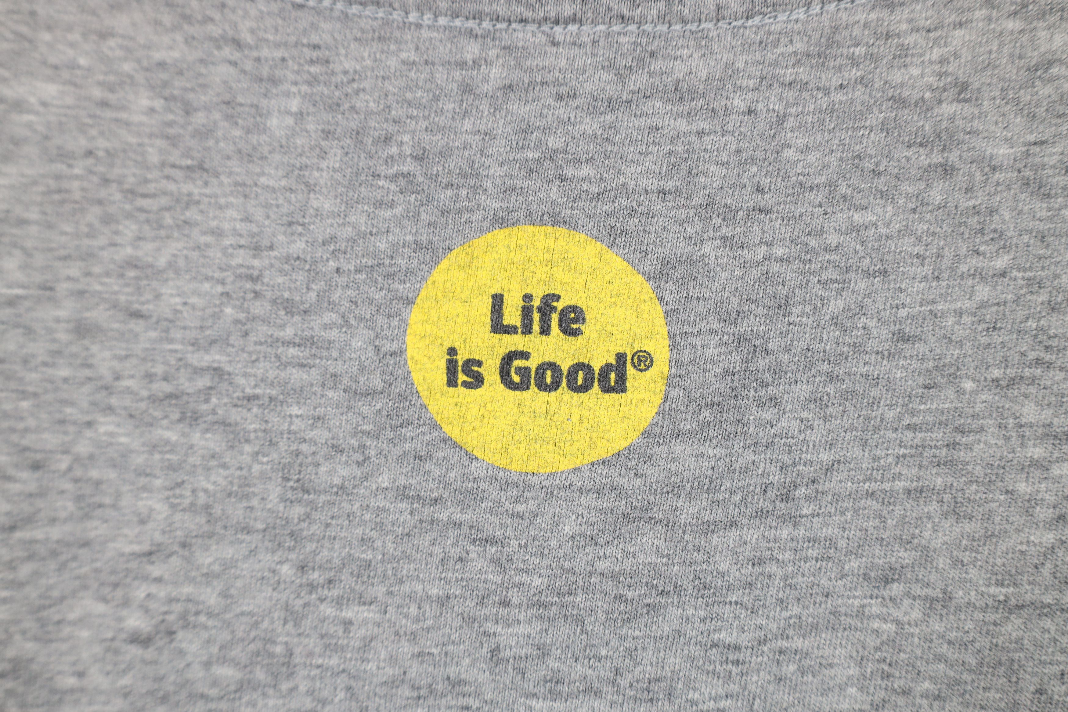 Life is Good Life Is Good Mowtown Funny Dad Short Sleeve T-Shirt Gray Size US XL / EU 56 / 4 - 11 Thumbnail