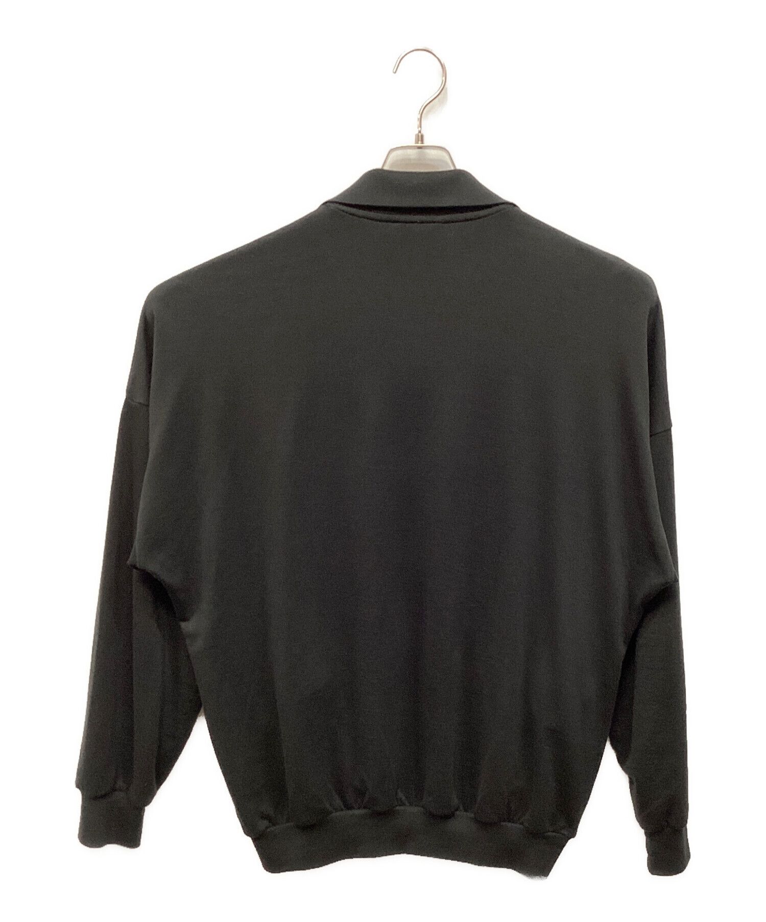 Auralee AURALEE SUPER HIGH GAUGE SWEAT ZIP Black 3 Size US L / EU 52-54 / 3 - 2 Thumbnail