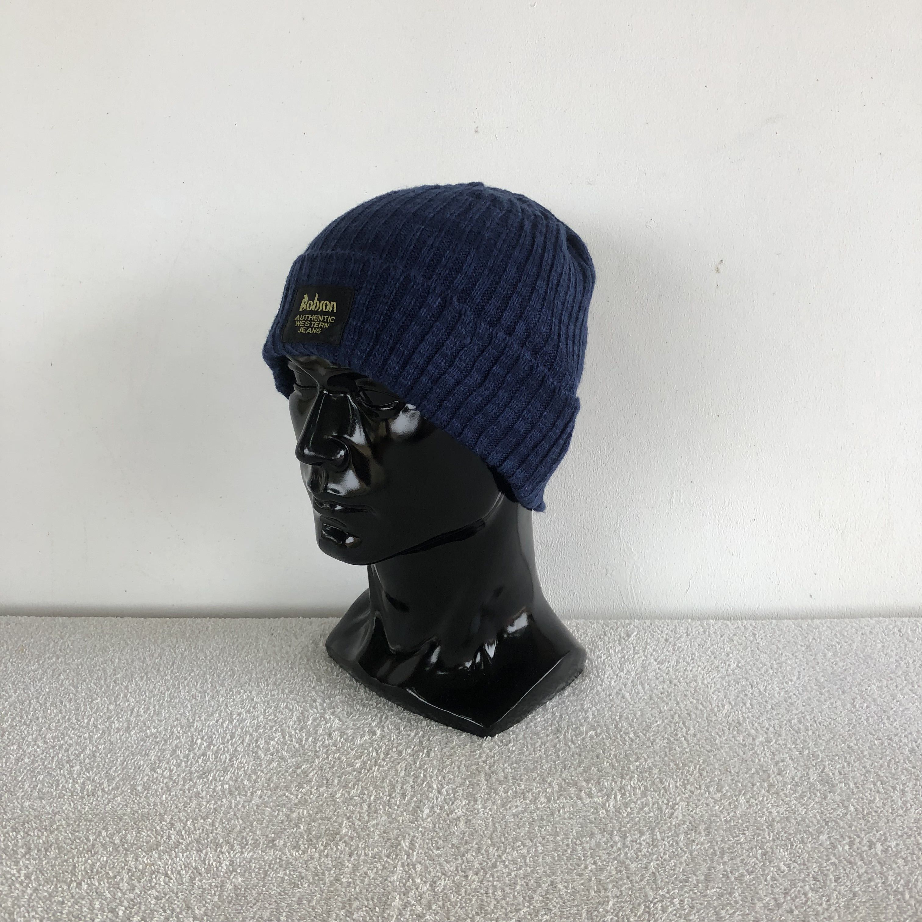 Vintage Vintage Bobson Western Jeans Beanie Snow Caps Hats Size ONE SIZE - 2 Thumbnail