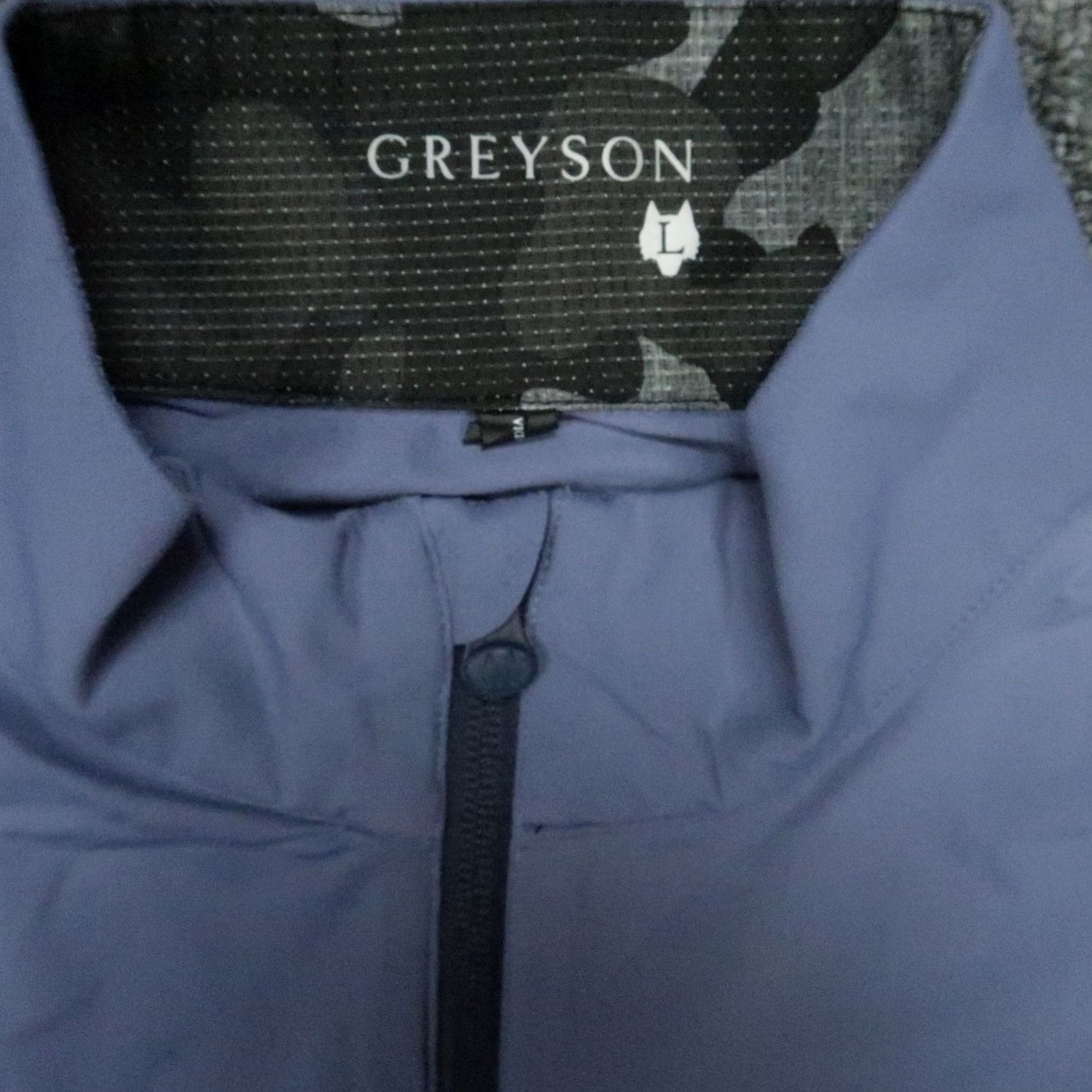 Vintage Greyson Pullover Mens Large Blue Sequoia Quarter Zip Performance Golf Size US L / EU 52-54 / 3 - 3 Thumbnail
