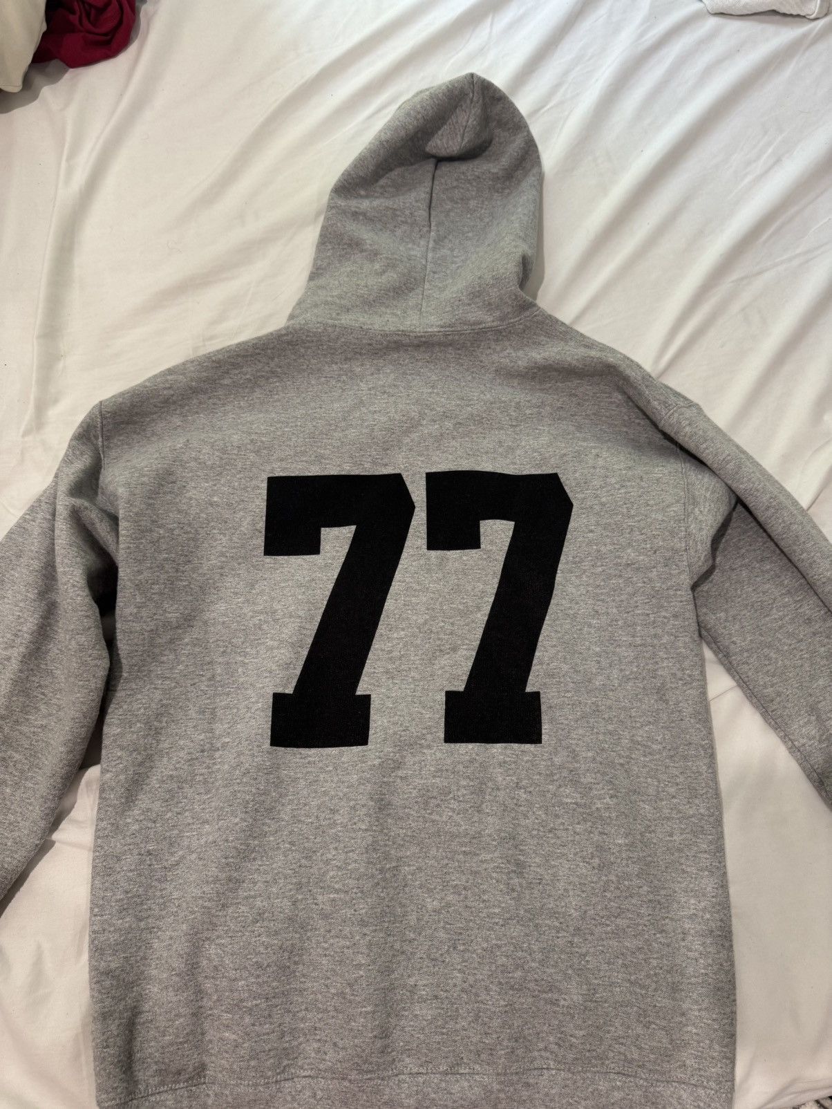 Yori Sport Yori Sport text logo 77 zip up hoodie | Grailed