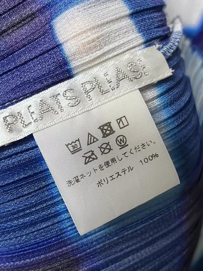 Issey Miyake issey miyake size:4 Blue watermelon seed short sleeves Size XXS / US 00 / IT 34 - 3 Thumbnail