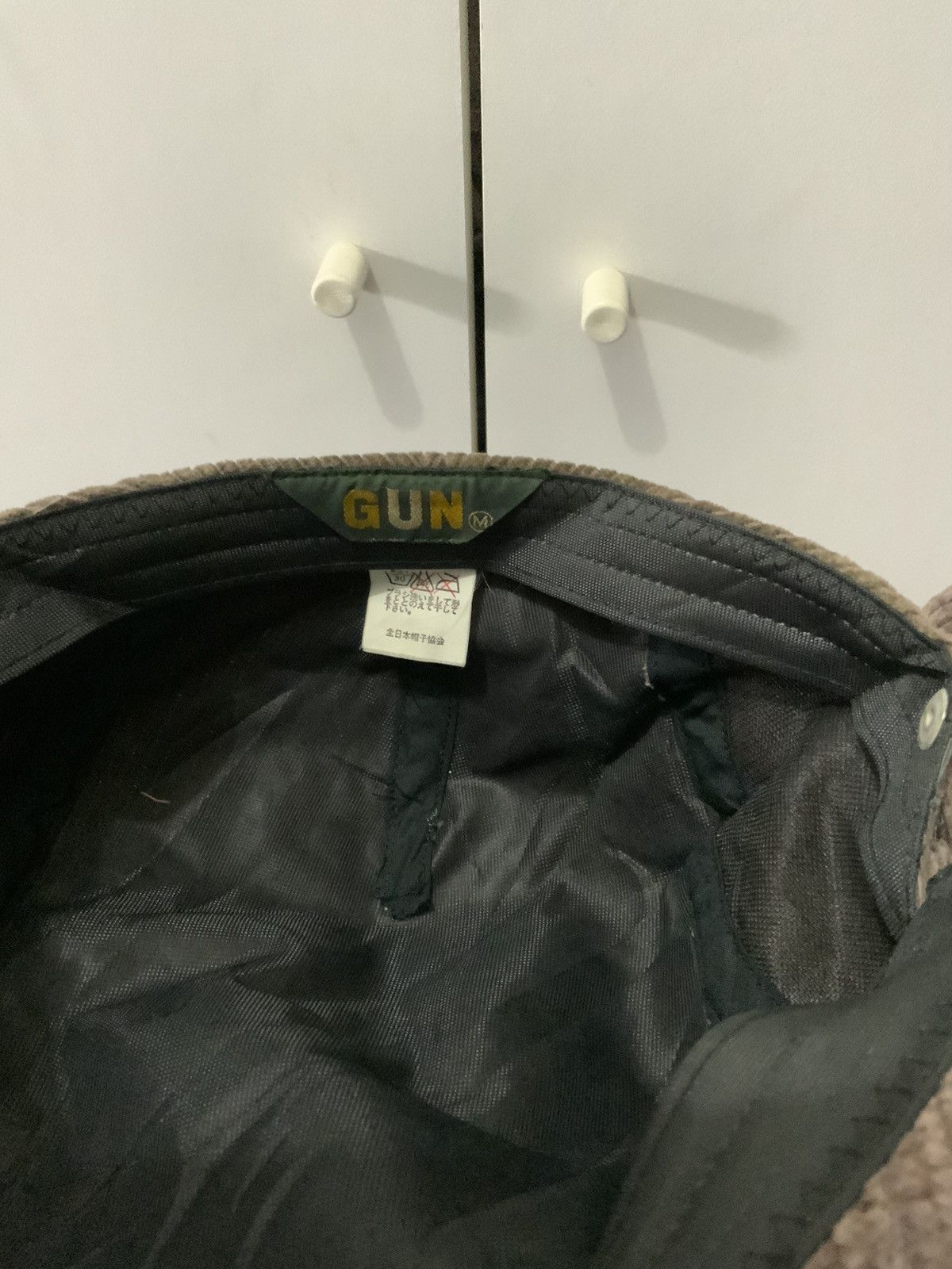 Japanese Brand GUN Corduroy Flat Head Baretta Hat Cap Size ONE SIZE - 9 Thumbnail