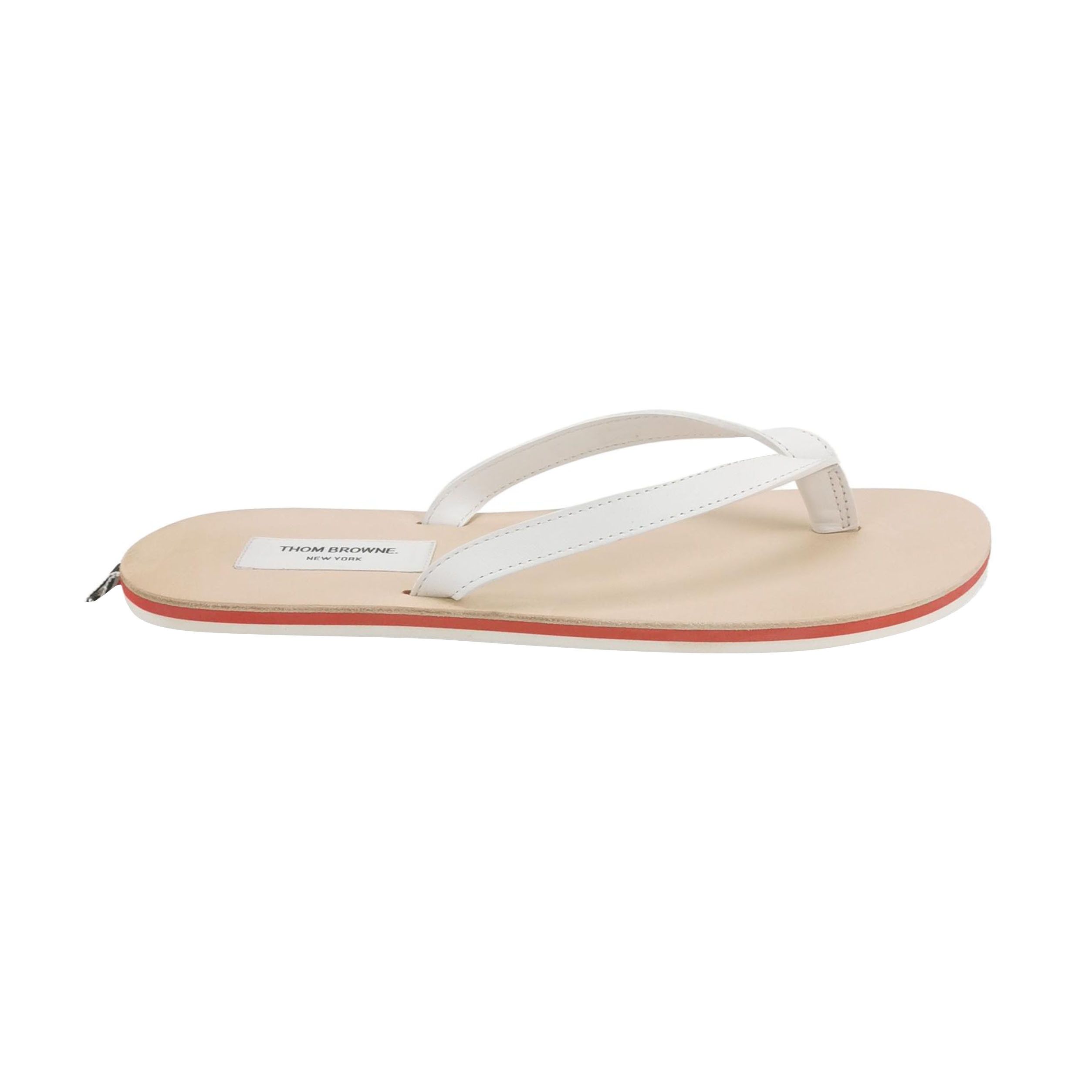 Thom Browne Thom Browne Tricolor Stripe Leather Sandals EU 42 Size US 9 / EU 42 - 1 Thumbnail