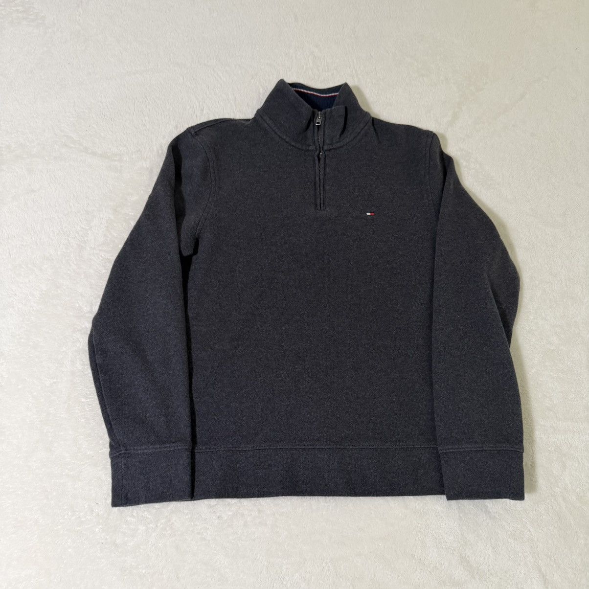 Tommy Hilfiger y2k Tommy Hilfiger quarter-zip sweatshirt Size US S / EU 44-46 / 1 - 1 Thumbnail