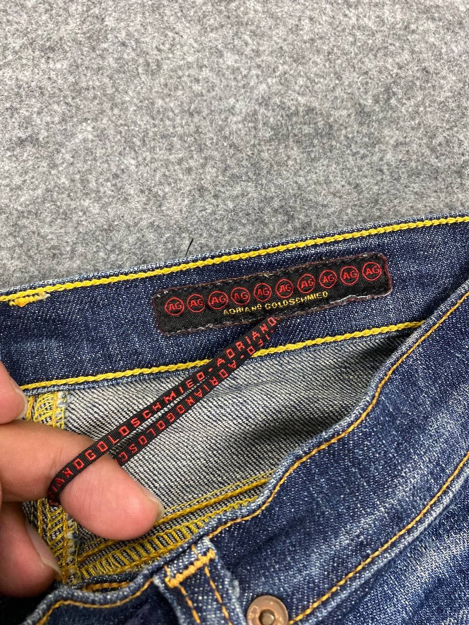 AG Adriano Goldschmied ag adriano goldschmeid bootcut flare denim nice design Size US 28 / EU 44 - 11 Thumbnail