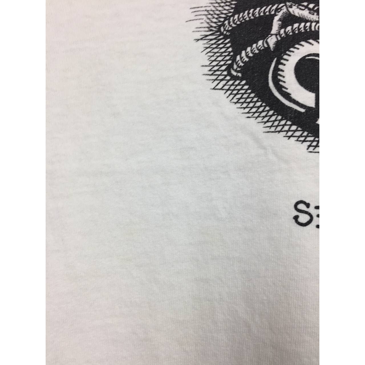 Fruit Of The Loom × Vintage Vtg 90s Distressed Joe’s Crab Shack Joe Know Elvis Promo Tee Size US L / EU 52-54 / 3 - 6 Thumbnail