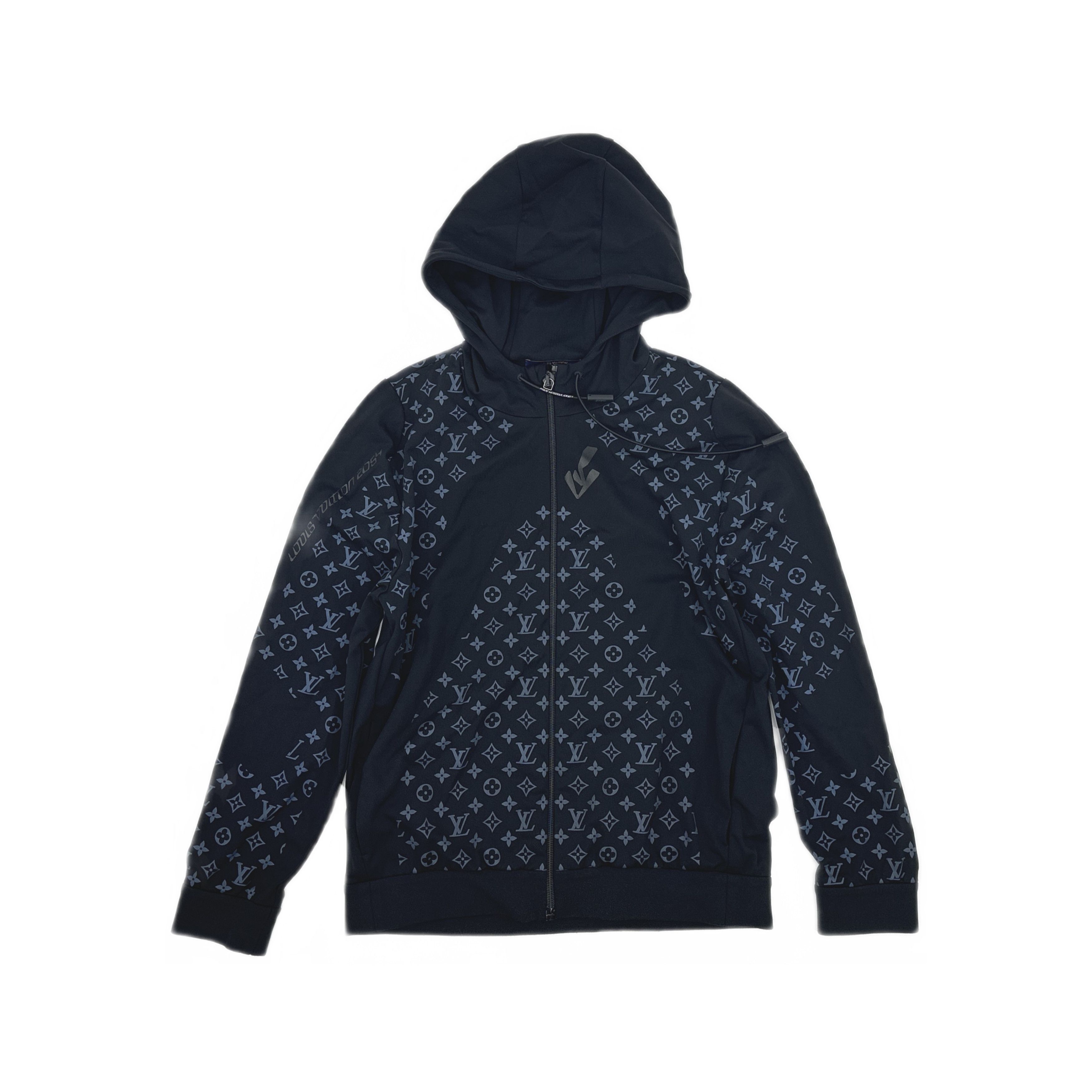 Louis Vuitton Louis Vuitton Monogram Zip-Up Hoodie Size M Size US M / EU 48-50 / 2 - 1 Thumbnail