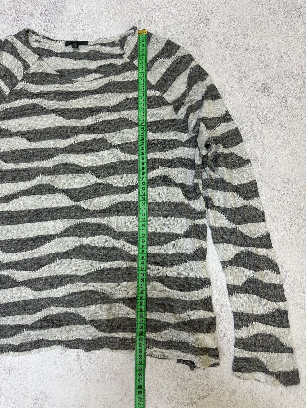 Japanese Brand × OSKA T-shirt Long Sleeve Oska 4 505 Linen Size XL / US 12-14 / IT 48-50 - 12 Thumbnail