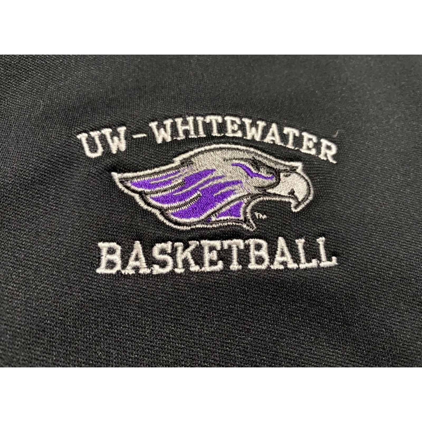 Nike Nike Dri-Fit Jacket Nike Golf Men's L Black 1/4 Zip Wisconsin Whitewater Warhawks Size US L / EU 52-54 / 3 - 4 Thumbnail