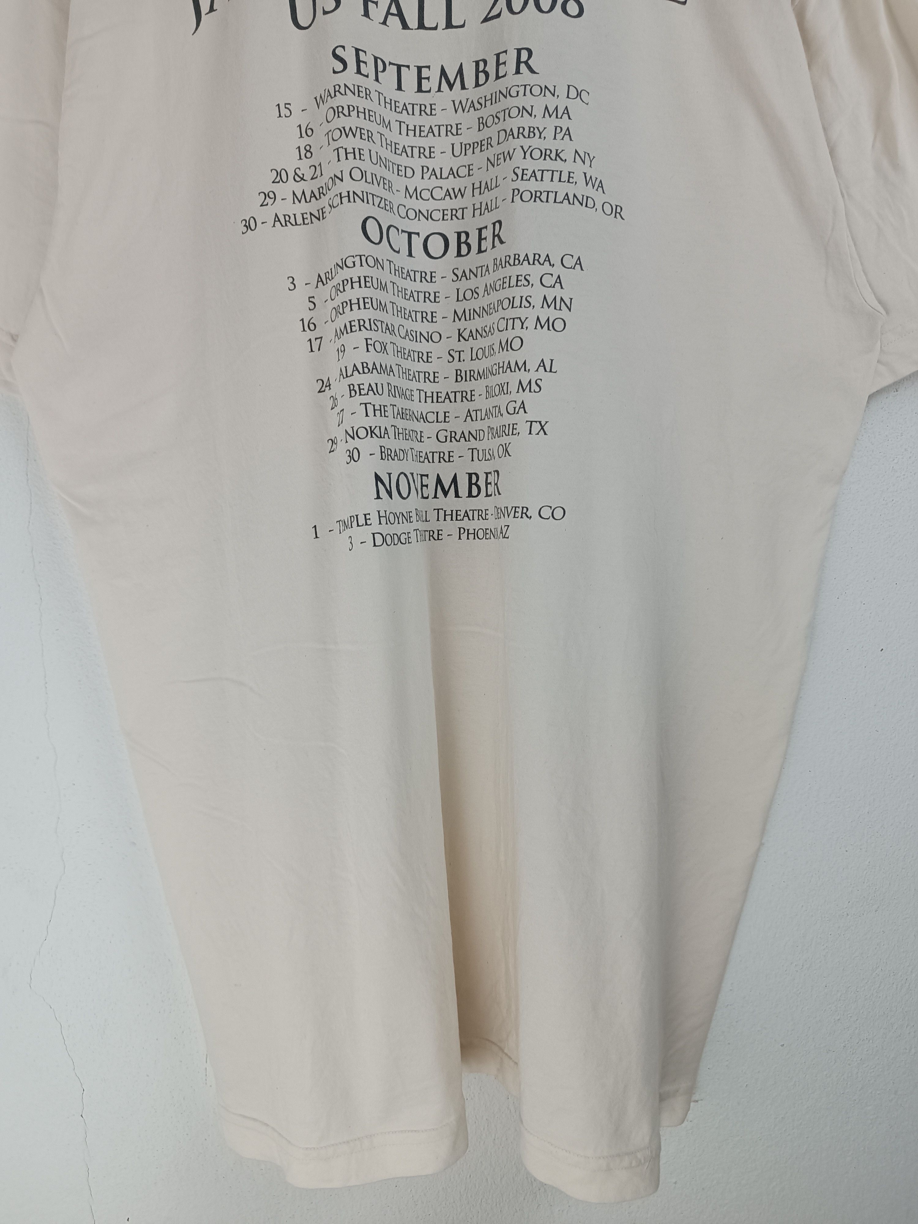 Band Tees VINTAGE 08 JACKSON BROWNE TOUR US springsteen neil young Size US L / EU 52-54 / 3 - 16 Thumbnail
