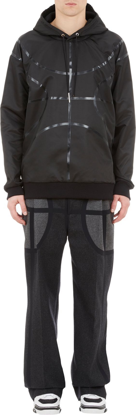 Givenchy Basketball Tapering Waterproof Oversized Hoodie Size US XL / EU 56 / 4 - 3 Thumbnail