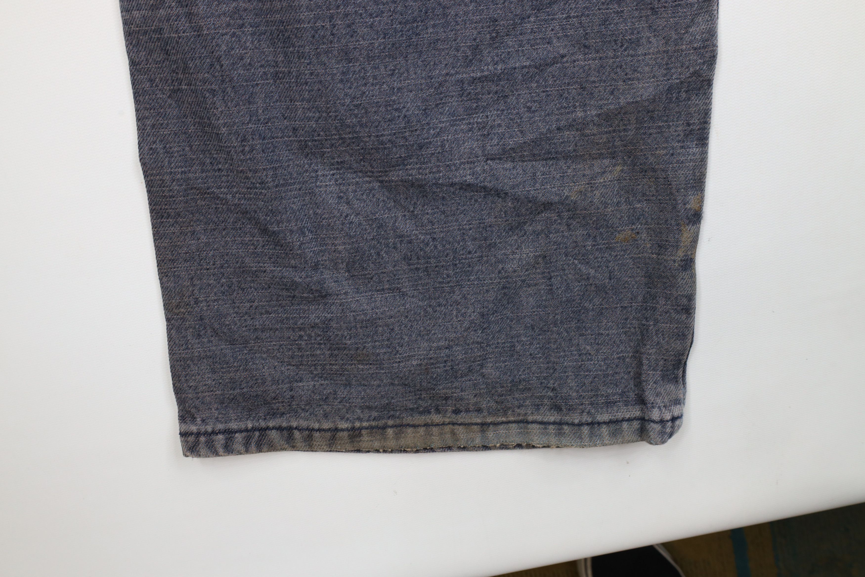 Sean John × Vintage Vintage 90s Sean John Spell Out Baggy Wide Leg Denim Jeans Size US 40 / EU 56 - 14 Thumbnail