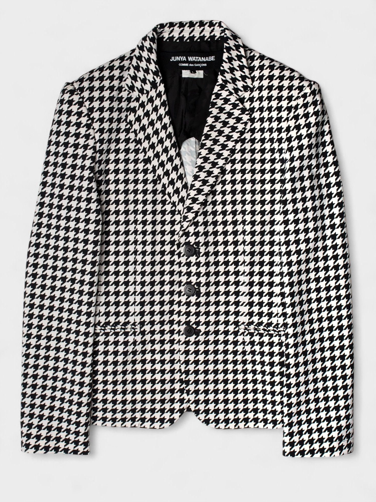 Junya Watanabe Junya Watanabe - S/S 2010 - houndstooth jacket - size L Size L / US 10 / IT 46 - 2 Thumbnail