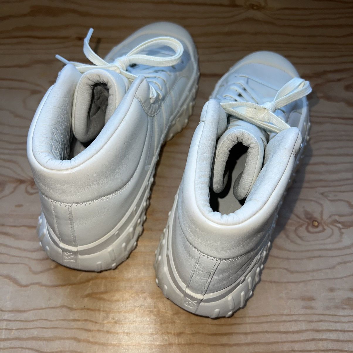 Y-3 ADIDAS Y-3 GR.1P HIGH NON DYED LEATHER DESIGNER SHOES Size US 12.5 / EU 45-46 - 10 Thumbnail