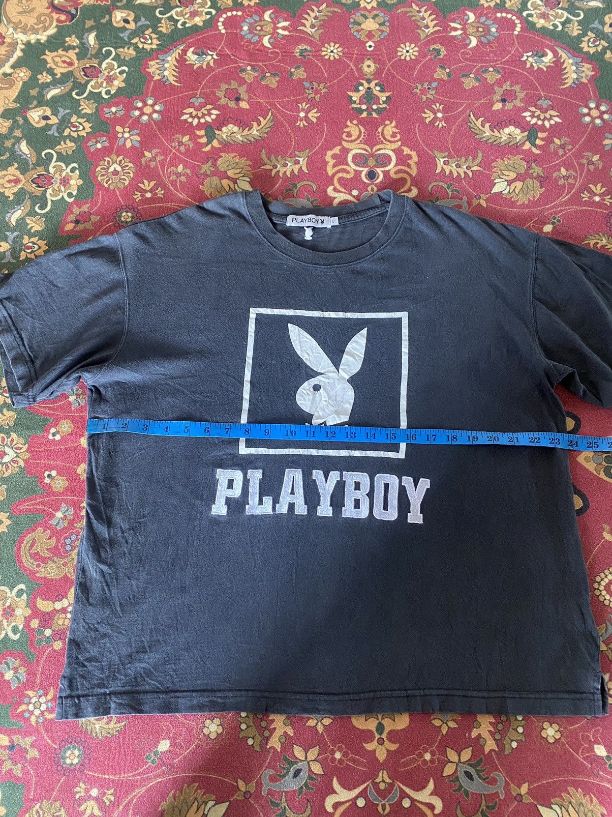 Playboy Vintage Playboy Big Logo T Shirt Size XL Size US XL / EU 56 / 4 - 10 Thumbnail