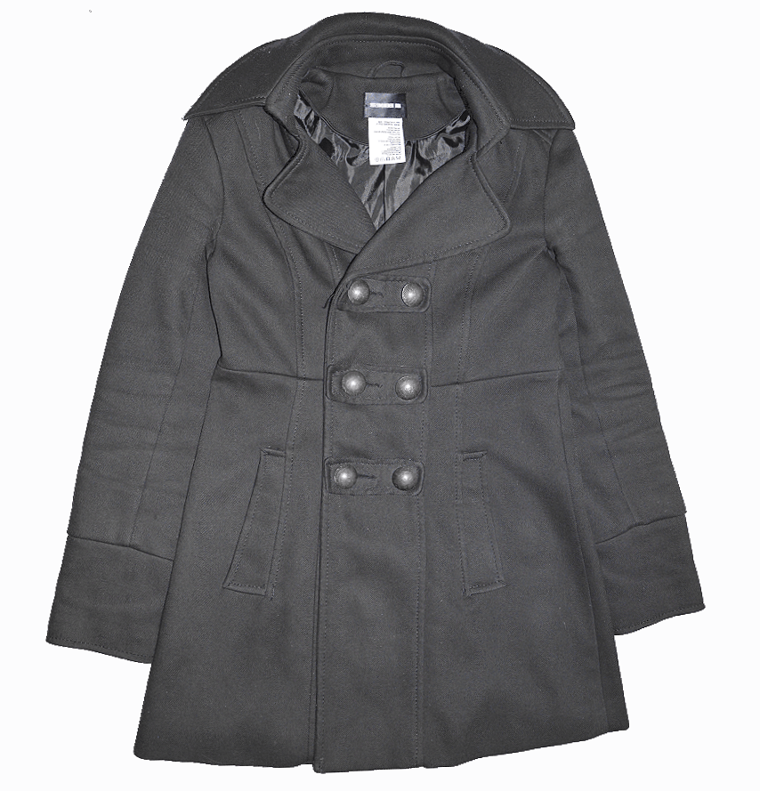 Ann Demeulemeester Ann Demeulemeester Black Wool Trench Coat Size M / US 6-8 / IT 42-44 - 1 Thumbnail