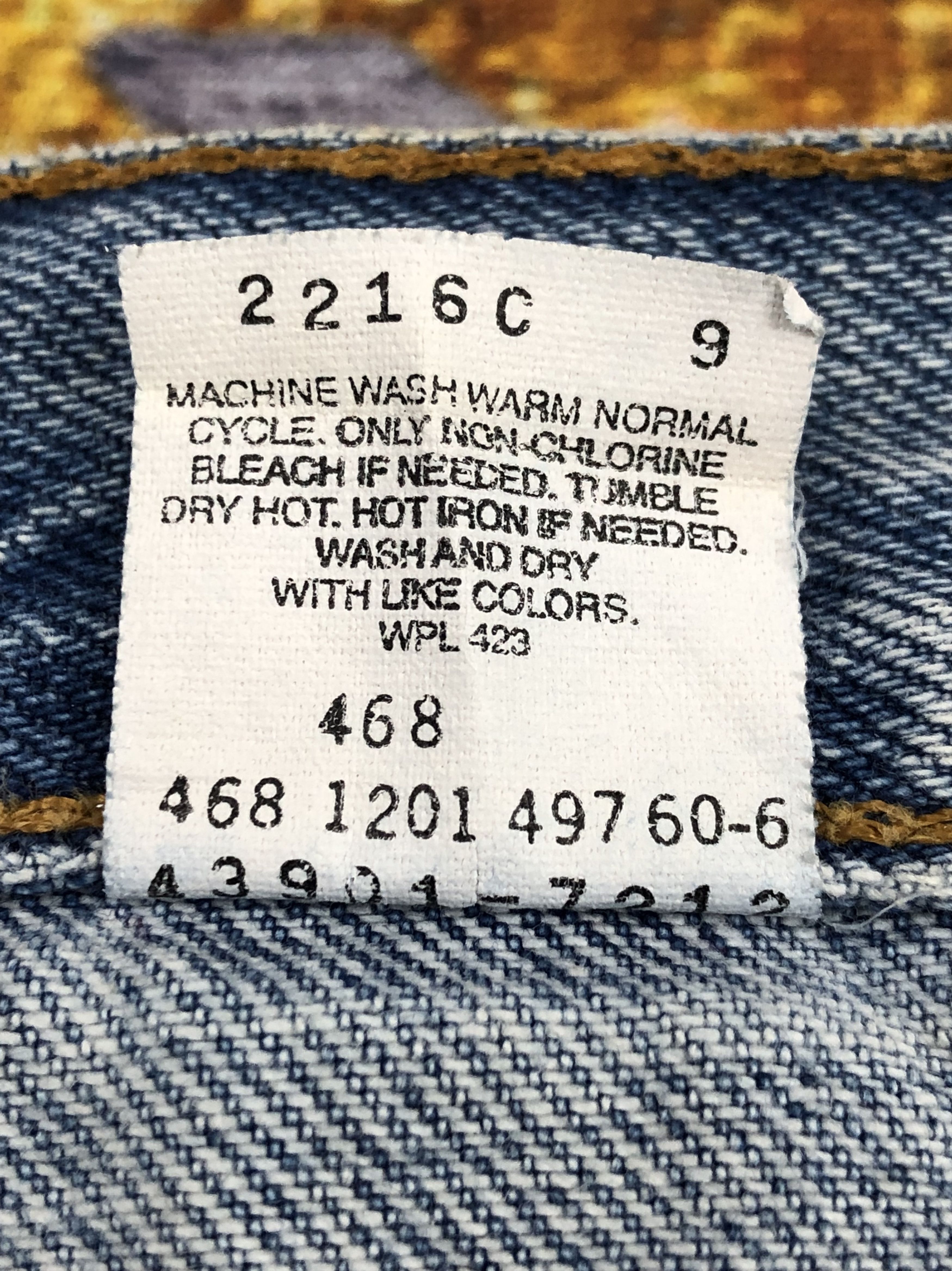 Levi's Vintage Levis 90s Faded Blue Jeans DPP0176 Size US 37 - 10 Thumbnail