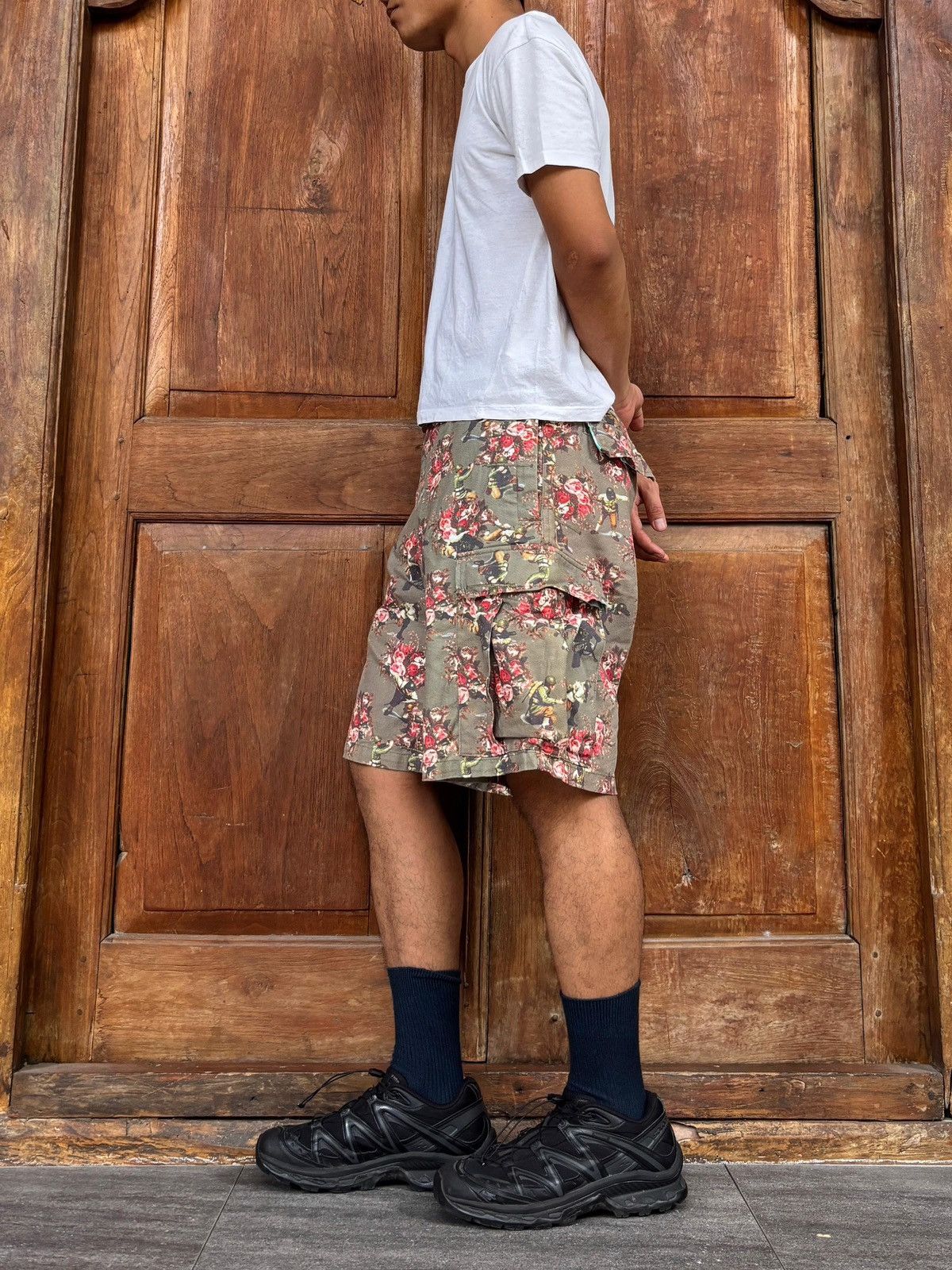PHENOMENON FREE TAX! Soldier Floral Cargo Shorts - 33” Size US 33 - 13 Thumbnail