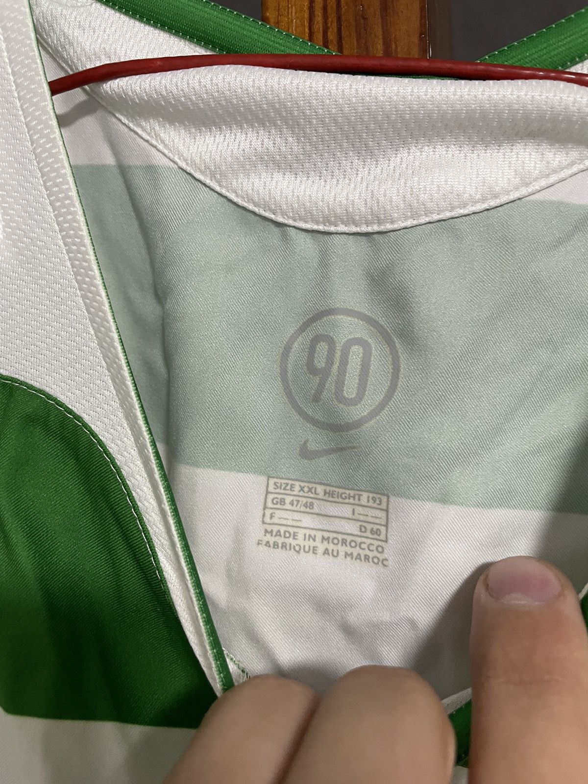 Nike Celtic Vintage Soccer Jersey Blockcore Y2K Size US XXL / EU 58 / 5 - 4 Thumbnail