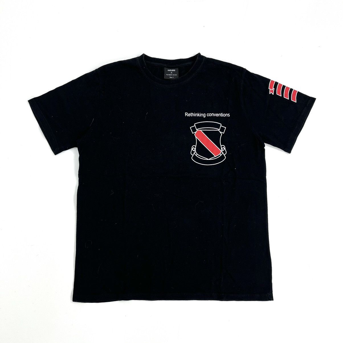 Number (N)ine Vintage Number (N)ine x Marlboro Shield Japanese Brand Tee Size US M / EU 48-50 / 2 - 3 Thumbnail