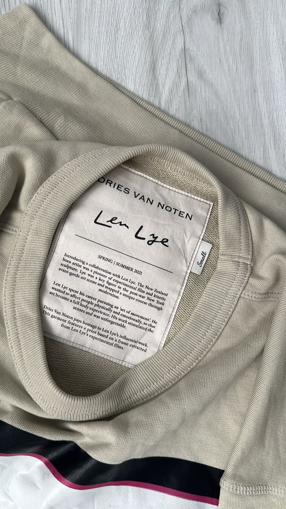Dries Van Noten Dries Van Noten x Len Lye Haxti Sweatshirt Small Size US S / EU 44-46 / 1 - 7 Thumbnail