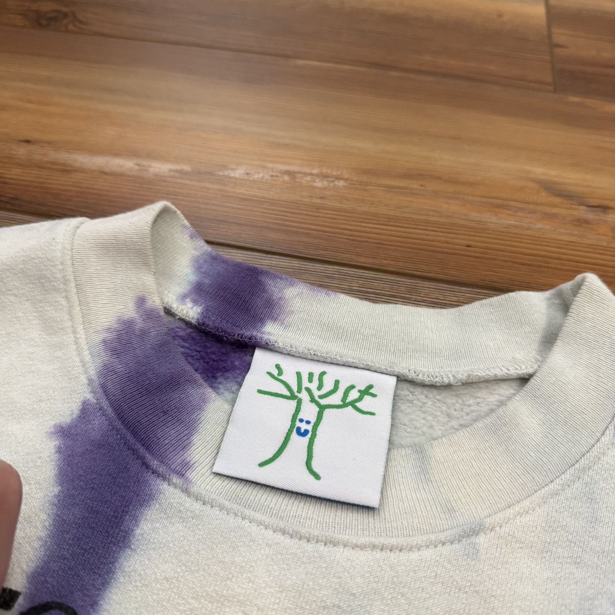Online Ceramics Online Ceramics Ram Dass 50 Years Here Now Tie Dye Crewneck Size US L / EU 52-54 / 3 - 4 Thumbnail