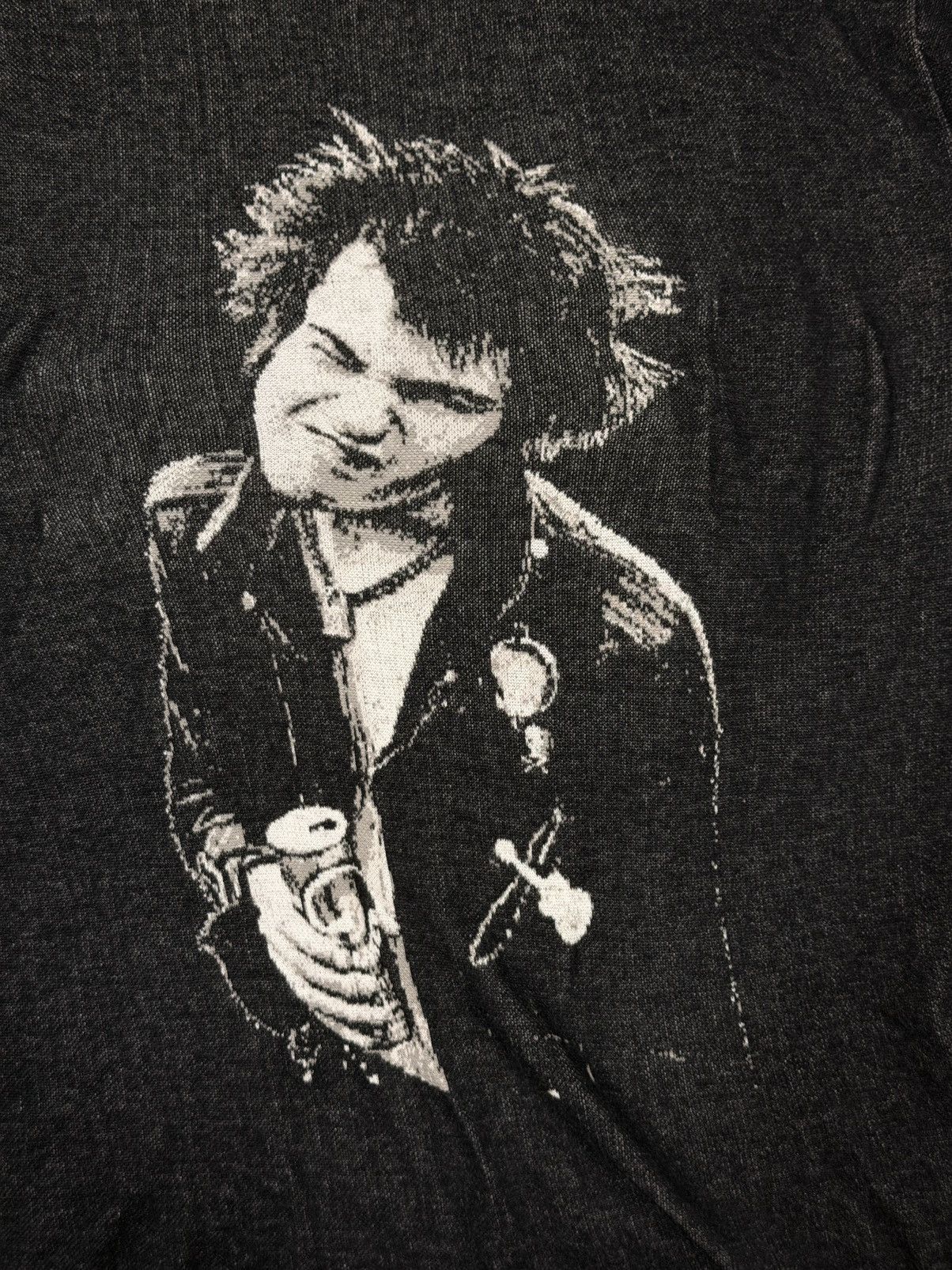 Hysteric Glamour Hysteric Glamour DM/Sid Vicious Jacquard Sweater Size US L / EU 52-54 / 3 - 6 Thumbnail