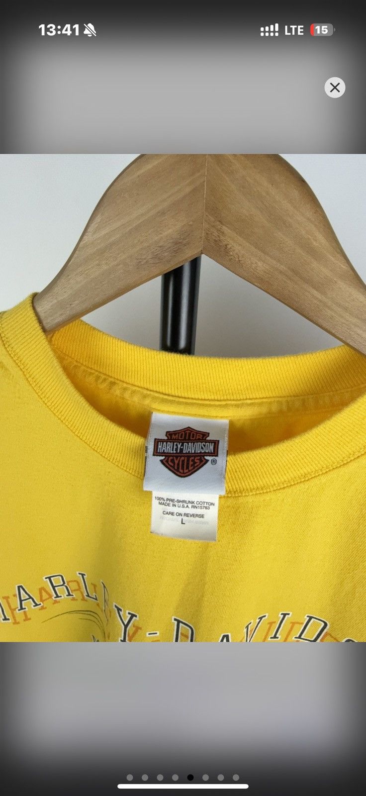 Harley Davidson X2 Harley-Davidson T Shirt Size US L / EU 52-54 / 3 - 7 Thumbnail