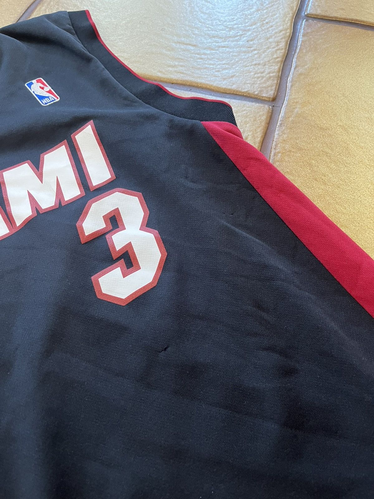 Adidas × NBA Adidas Miami Heat #3 Dwyane Wade NBA Jersey Size US S / EU 44-46 / 1 - 3 Thumbnail