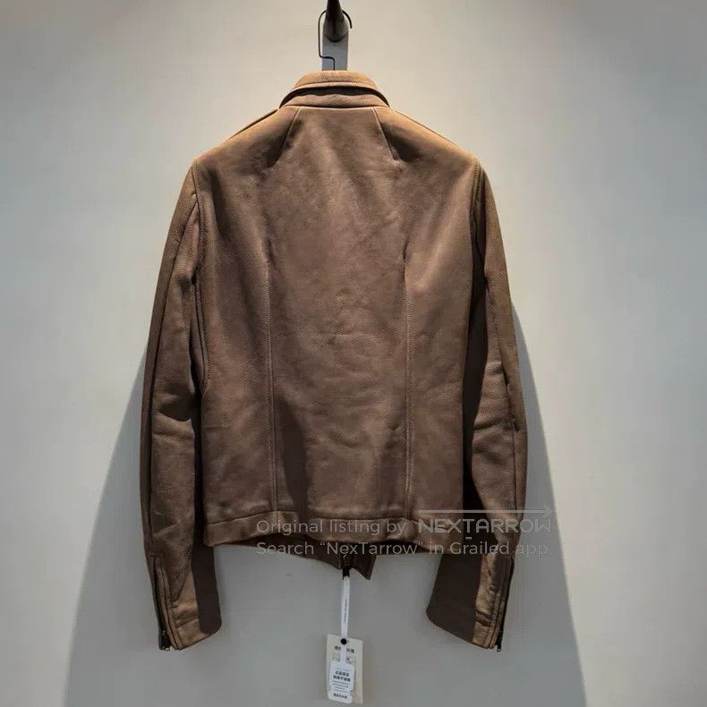 Rick Owens Rick Owens Heavy-duty cowhide leather jacket Size US M / EU 48-50 / 2 - 3 Thumbnail