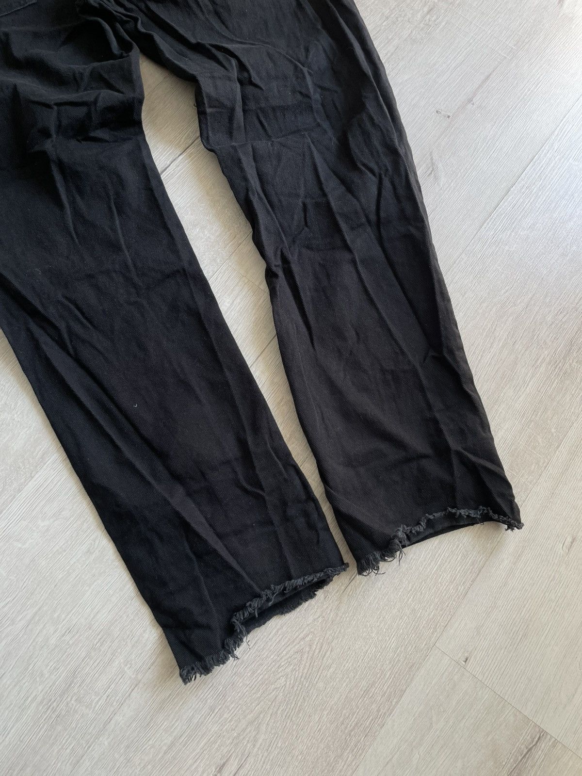 Designer × Vintage Distressed Skinny Jeans With Belief Big Logo Amiri Style Size US 32 / EU 48 - 11 Thumbnail