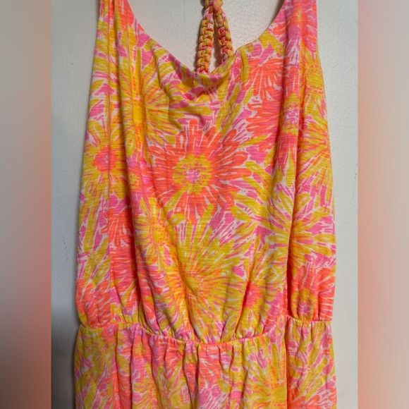 Lilly Pulitzer Lilly Pulitzer Floral Racerback Knit Dress – Size M Size M / US 6-8 / IT 42-44 - 7 Thumbnail